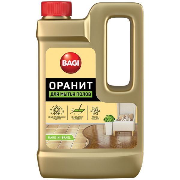 Средство для мытья полов Bagi Оранит, концентрат,  550мл - фото