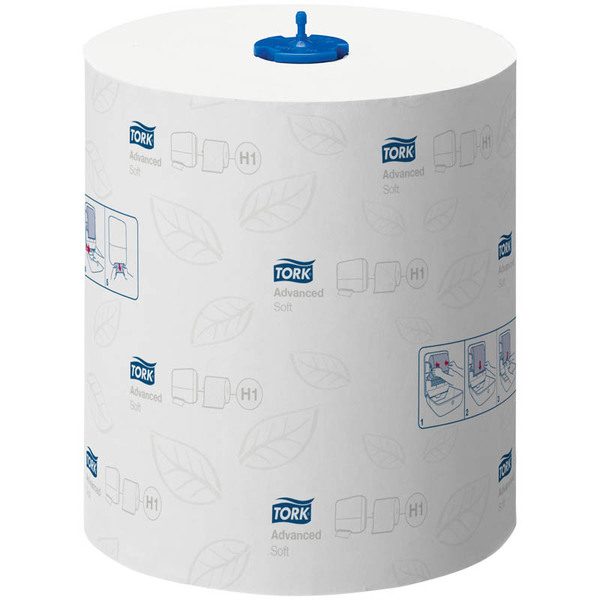 Полотенца бумажные в рулонах Tork Matic Advanced.Soft(Н1), 2-х слойн., 150м/рул, тиснение, белые - фото