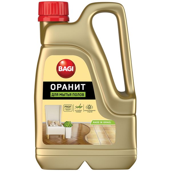Средство для мытья полов Bagi Оранит, канистра, 3л - фото