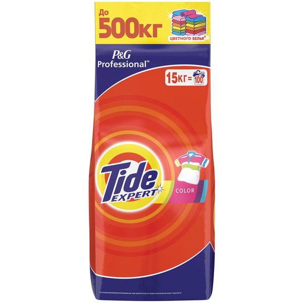 Стиральный порошок для машинной стирки Tide Color Expert, 15кг - фото