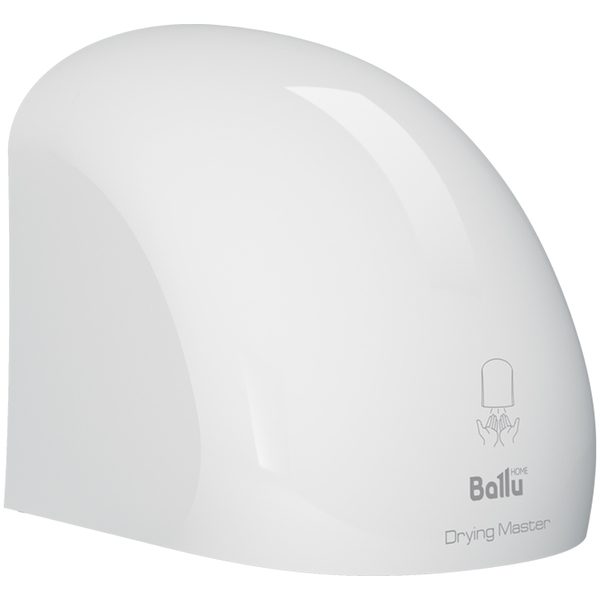 Сушилка для рук Ballu, 2000Вт, пластик, 242*224*223мм, белый - фото