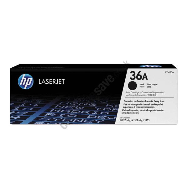 Картридж ориг. HP CB436A (№36A) черный для LJ P1505/M1120/M1522 (2000стр) - фото