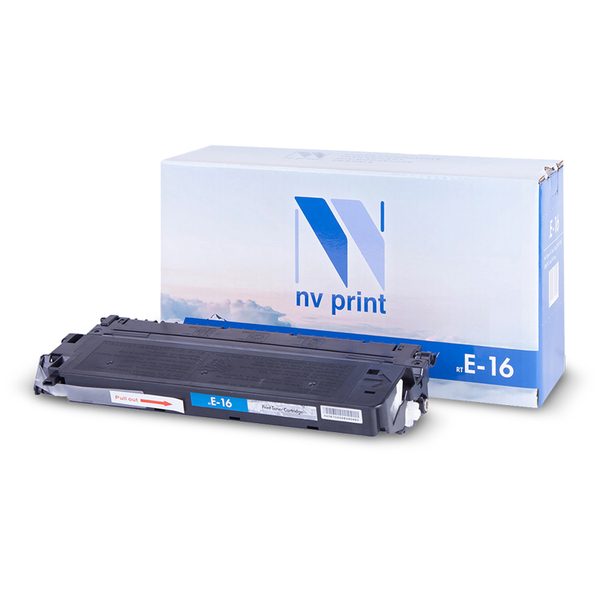 Картридж совм. NV Print E-16 черный для Canon FC-108/128/200/204/208/228/PC-760/780/860/880/890 - фото