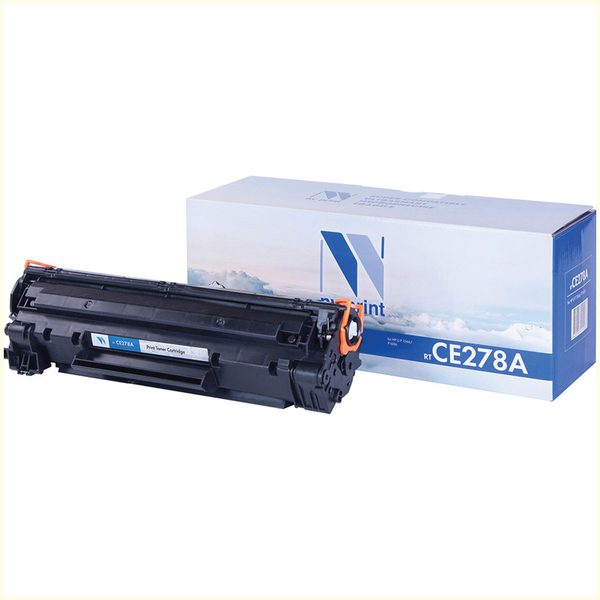 Картридж совм. NV Print CE278A (№78A) черный для HP LJ P1566/P1606dn/M1530/M1536 (2100стр) - фото
