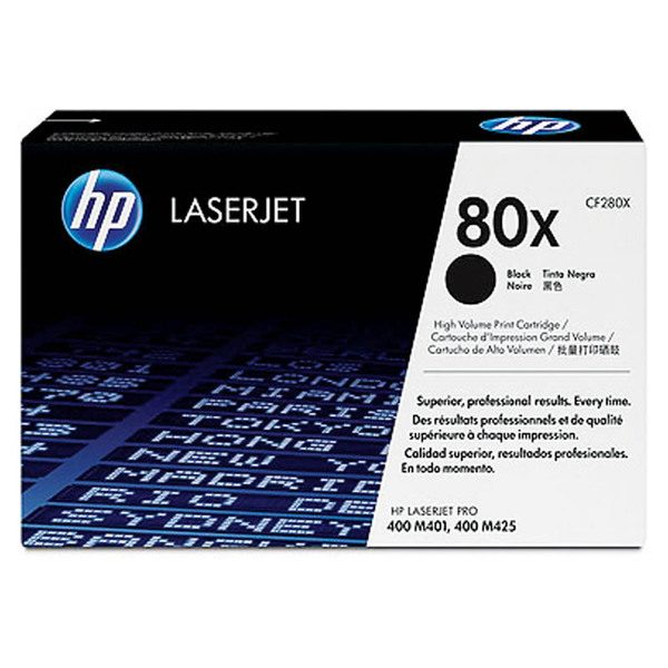 Картридж ориг. HP CF280X (№80X) черный для LJ Pro 400 M401/Pro 400 MFP M425 (6900стр) - фото