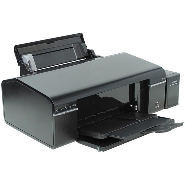 Принтер струйный Epson L805 (A4, 37/38ppm, 5760*1440dpi,  6цв., печать на CD/DVD, USB) - фото