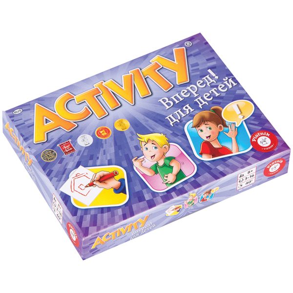 Игра настольная Piatnik Activity. Вперед! для детей, картонная коробка - фото