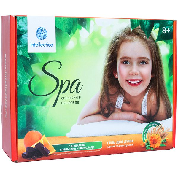 Набор SPA Intellectico Гель для душа Апельсин в шоколаде - фото