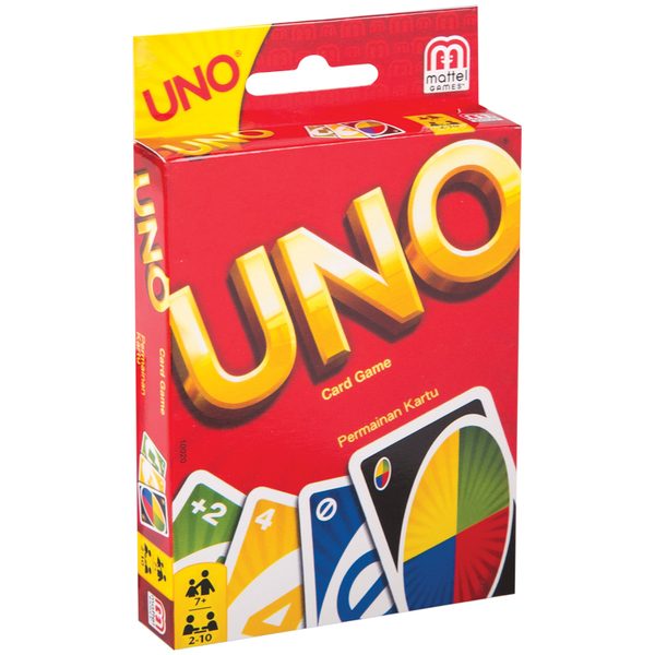 Игра настольная Mattel UNO, картонная коробка - фото