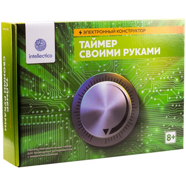 Набор научно-познавательный Intellectico Электронный конструктор. Таймер своими руками - фото