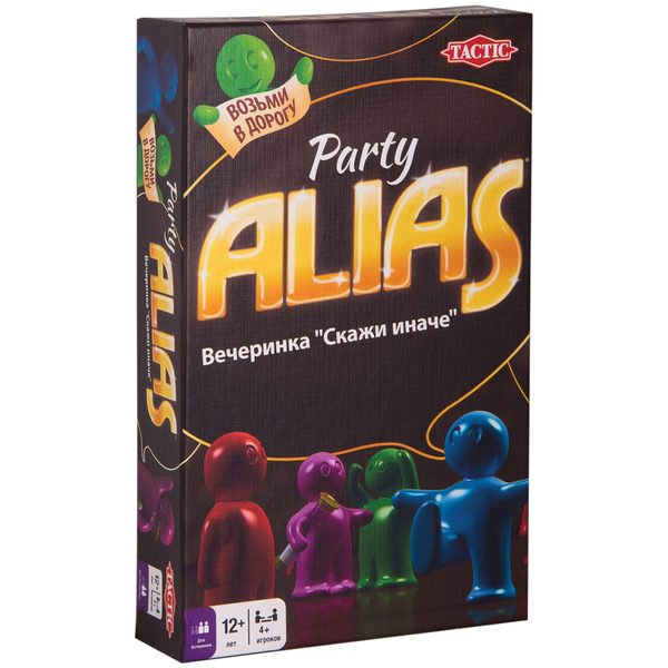 Игра настольная Tactic ALIAS. Party, компактная версия, картонная коробка - фото