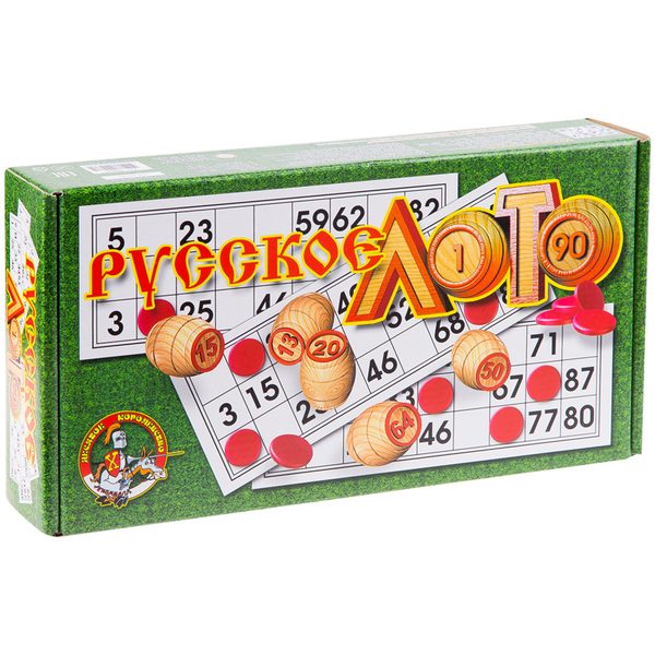 Игра настольная Лото, Десятое королевство, классическое, картонная коробка - фото