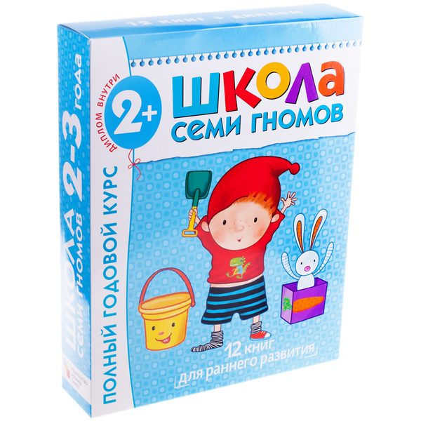 Комплект заданий Мозаика-Синтез Школа Семи Гномов 12 книг,  2-3 года - фото