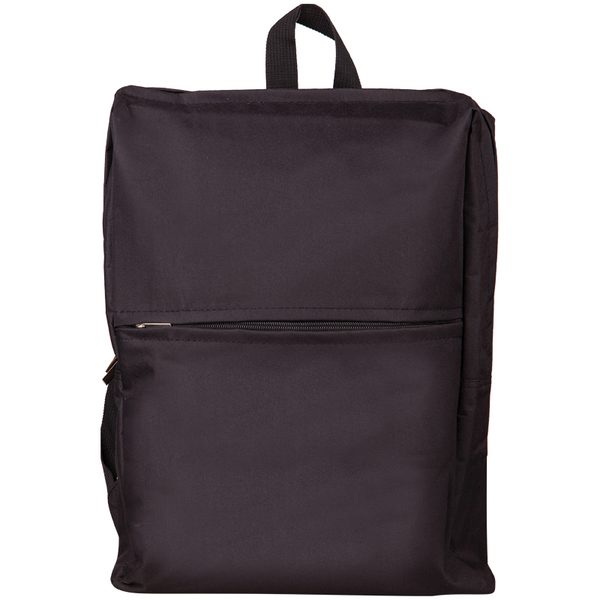 Рюкзак ArtSpace Casual 39*29,5*10см, 1 отделение, 1 карман, уплотненная спинка, черный - фото