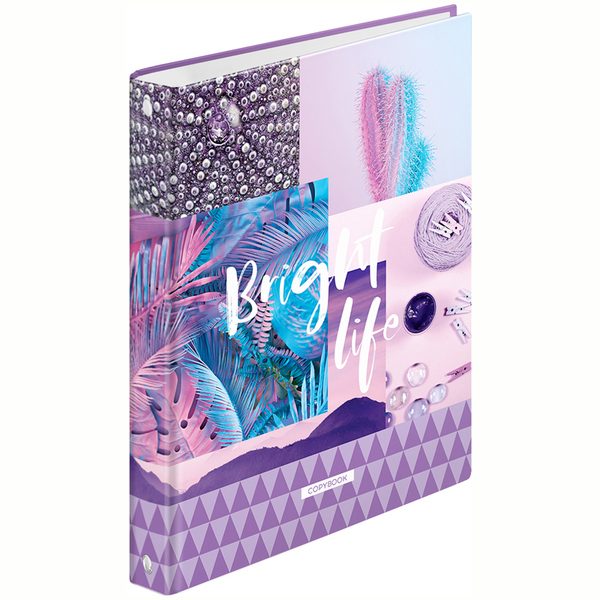 Тетрадь на кольцах А4, 100л., 7БЦ, ArtSpace Стиль. Bright life - фото