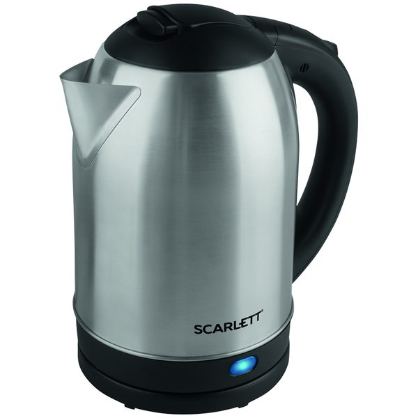 Чайник электрический Scarlett SC-EK21S59, 1,8л, 1800Вт, нержавеющая сталь - фото