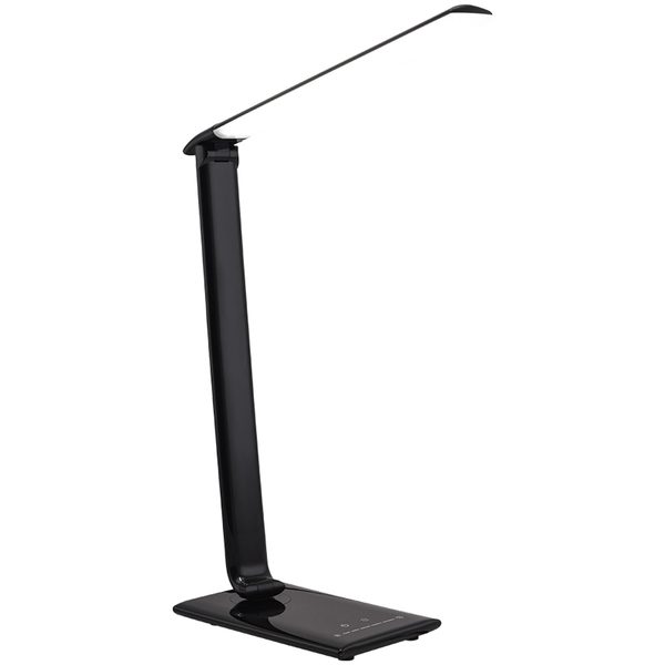 Светильник настольный на подставке Artstyle TL-207B, 12Вт, LED, сенс. упр, USB-порт, черный - фото