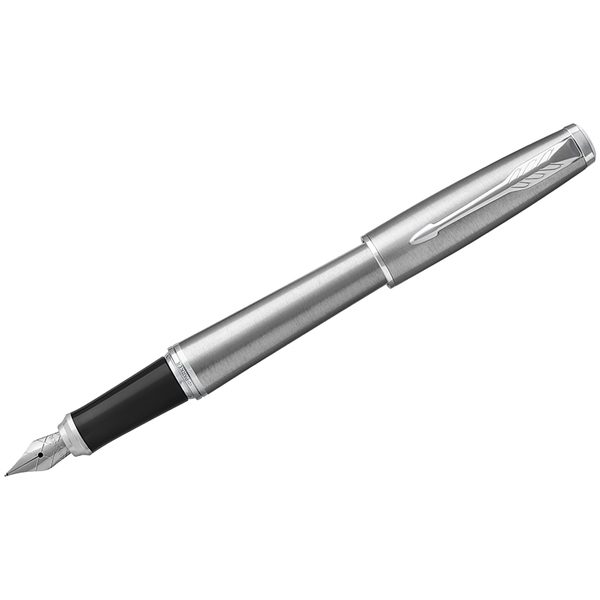 Ручка перьевая Parker Urban Metro Metallic CT 0,8мм, подар. уп. - фото