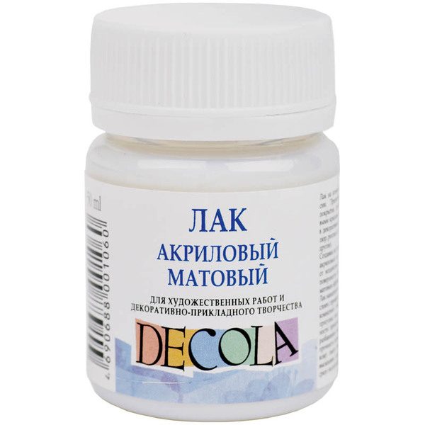 Лак акриловый матовый Decola, 50мл - фото
