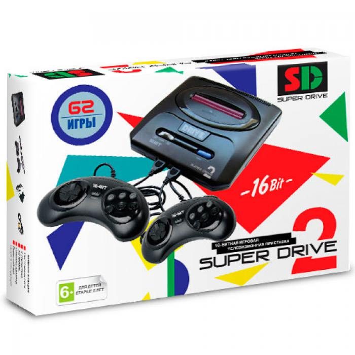 Sega Super Drive 2 (62-in-1) White - фото