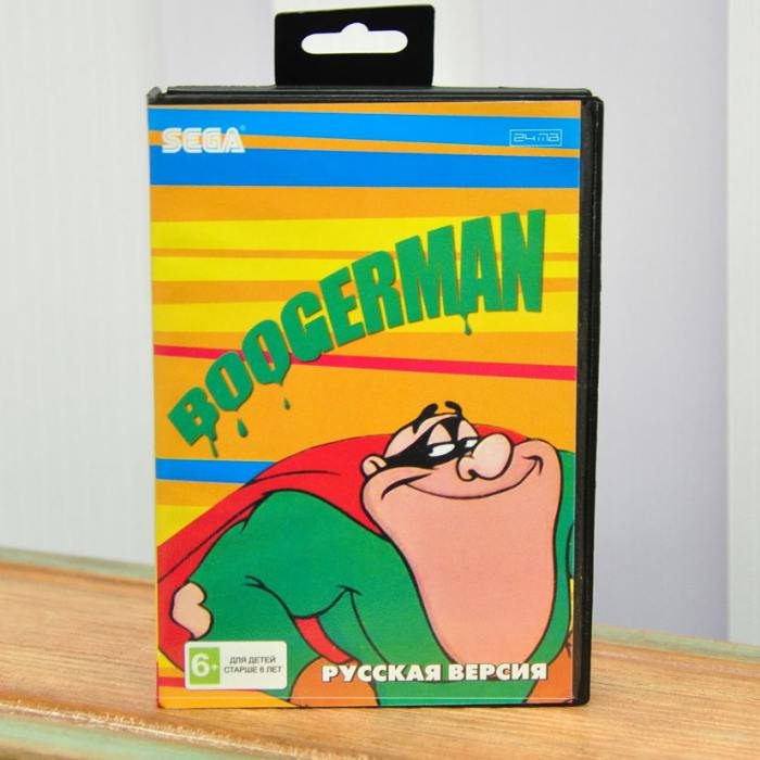 Картридж для приставки Sega BOOGERMAN - фото