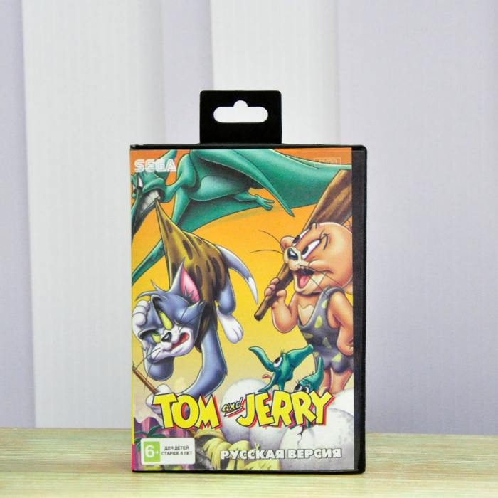 Картридж для приставки Sega TOM & JERRY - фото