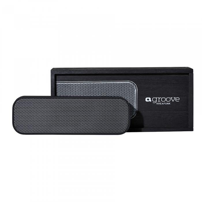 Колонка беспроводная aGROOVE black edition - фото