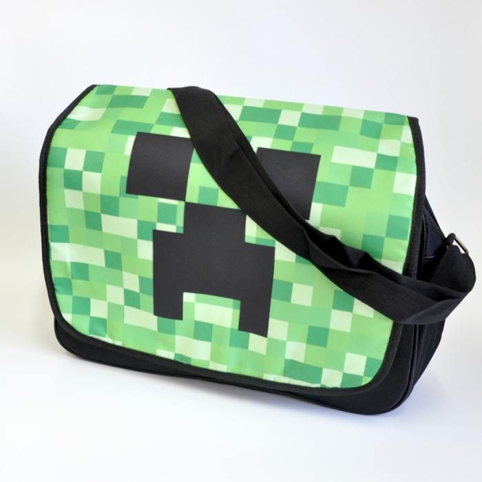 Сумка-почтальонка Крипер Minecraft - фото