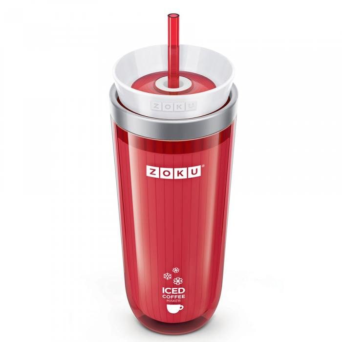 Стакан для охлаждения напитков Iced Coffee Maker красный - фото