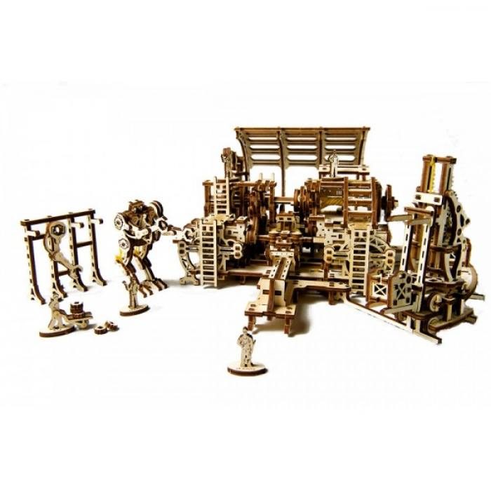 3D-пазл UGEARS Фабрика роботов - фото