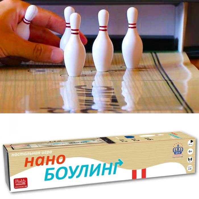 Настольная игра Нано-Боулинг - фото