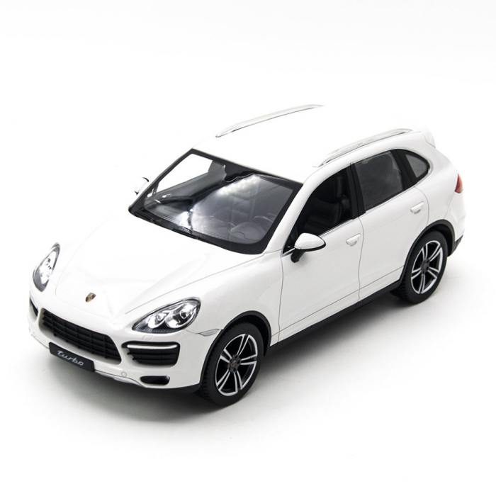 Радиоуправляемая машина Rastar Porsche Cayenne Turbo White 1:14 - фото