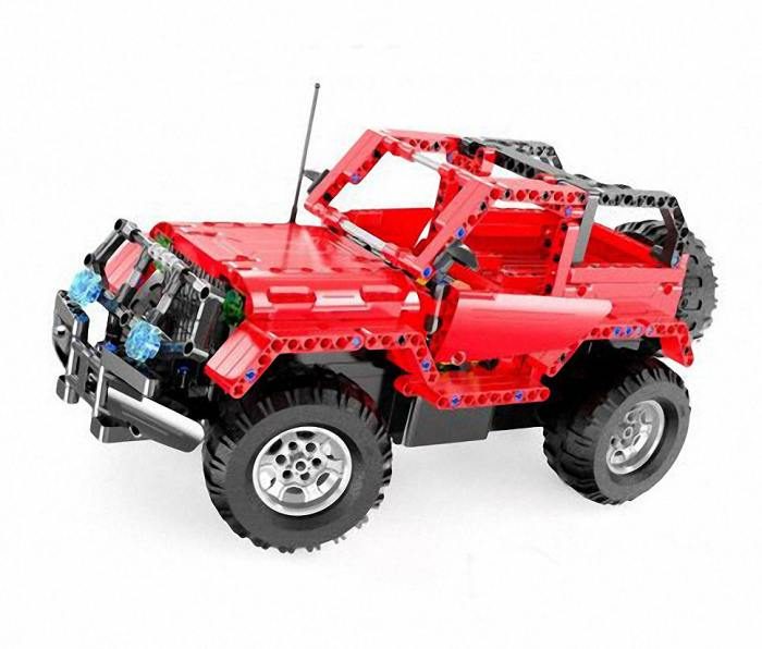 Радиоуправляемый джип-конструктор серии TECHNIC 2 в 1 - C51001W - фото
