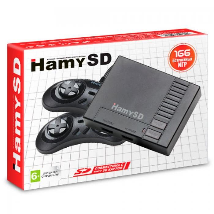 Sega Hamy SD (166-in-1) Black - фото