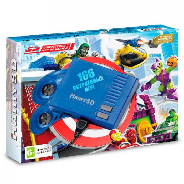 Sega Hamy SD (166-in-1) Blue - фото