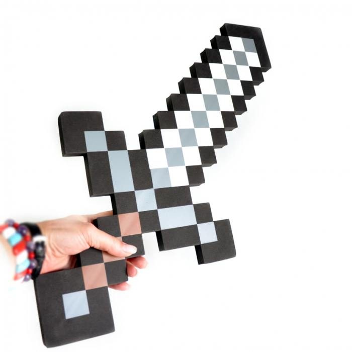 Железный меч Minecraft - фото