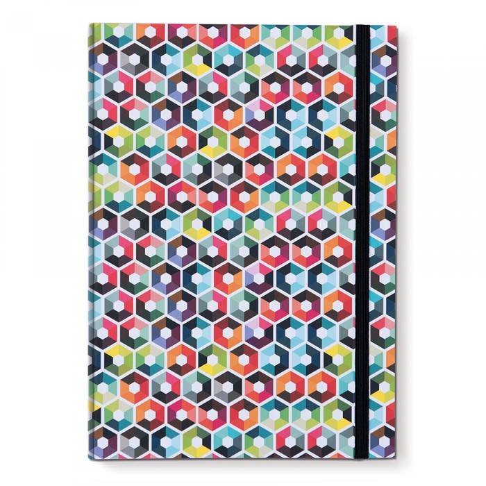 Книга для записей А4 Hexagon - фото