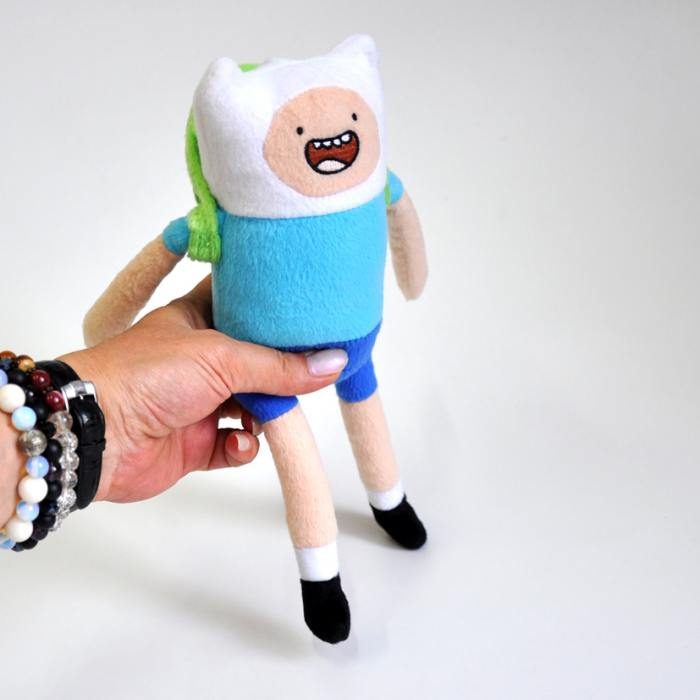 Плюшевая игрушка Финн Finn Adventure Time (25см) - фото