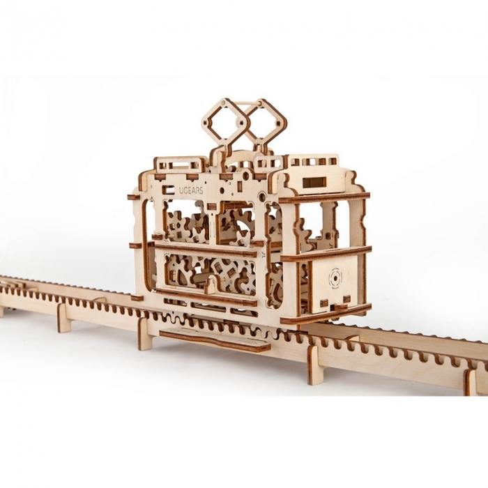 3D-пазл UGEARS Трамвай - фото