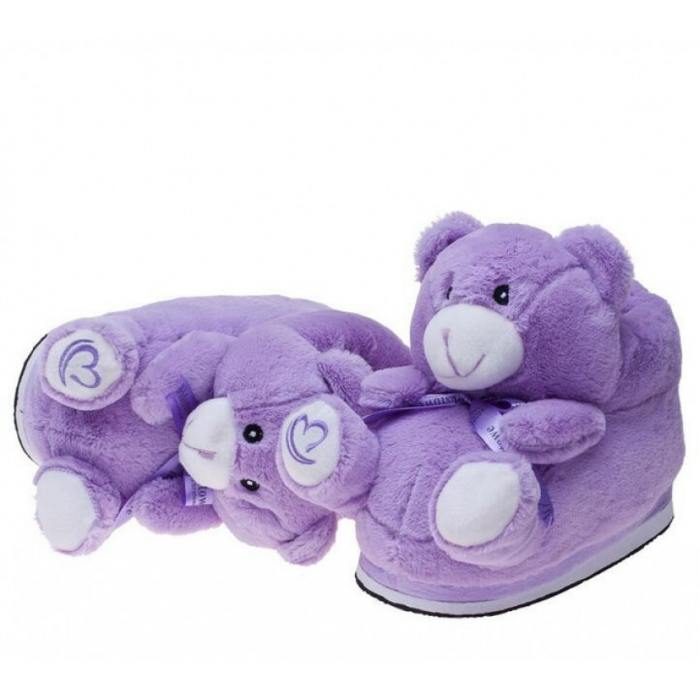 Плюшевые тапочки Teddy Bear - фото