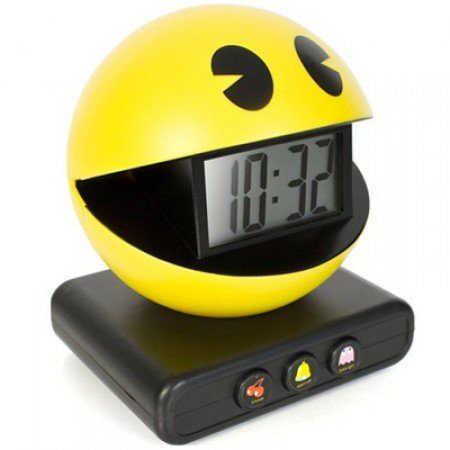 Настольный электронный будильник Pac Man - фото
