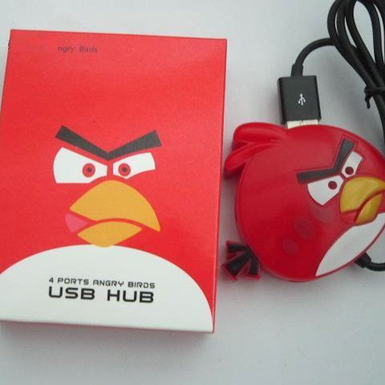 Angry Birds usb хаб 4 порта - фото