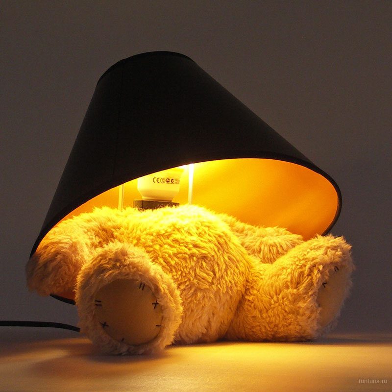 Светильник Тедди плюшевый мишка Teddy Bear Lamp - фото