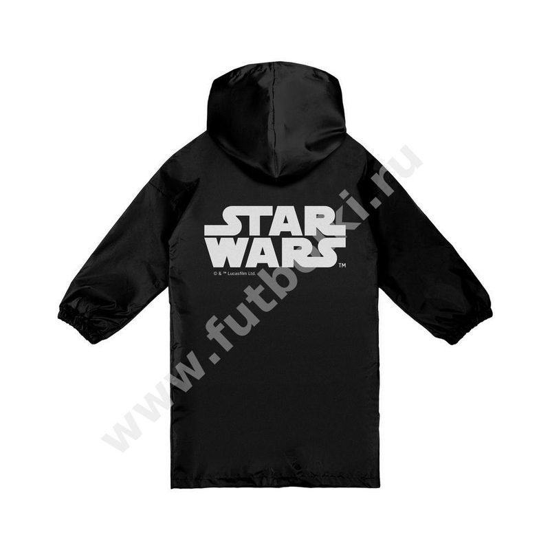 Дождевик детский Star Wars, черный - фото