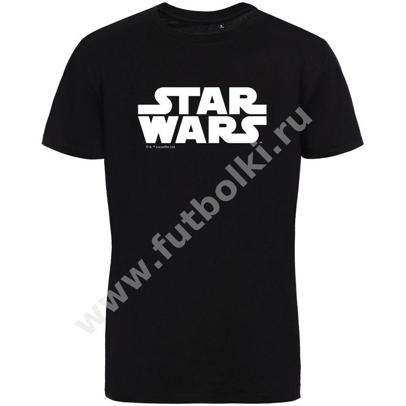 Футболка Star Wars Glow со светящимся принтом, черная - фото
