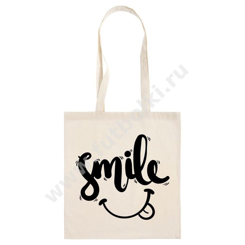 Сумка шоппер Smile - фото