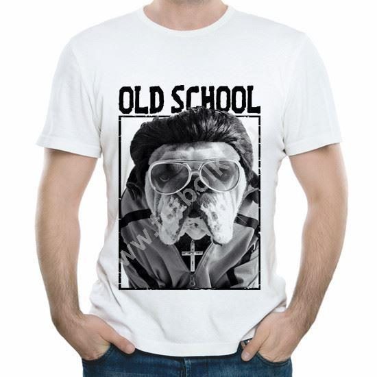 Футболка мужская Old school - фото