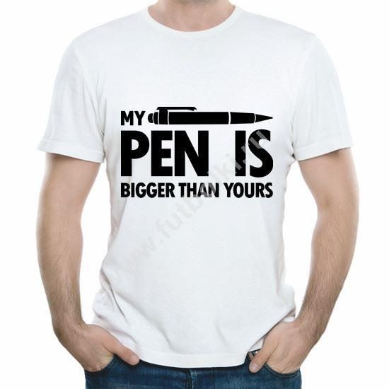 Футболка мужская My pen is - фото