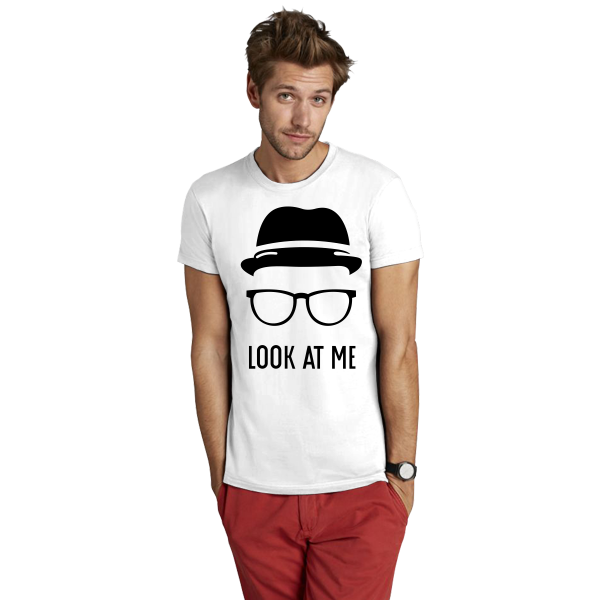Футболка мужская Look at me - фото