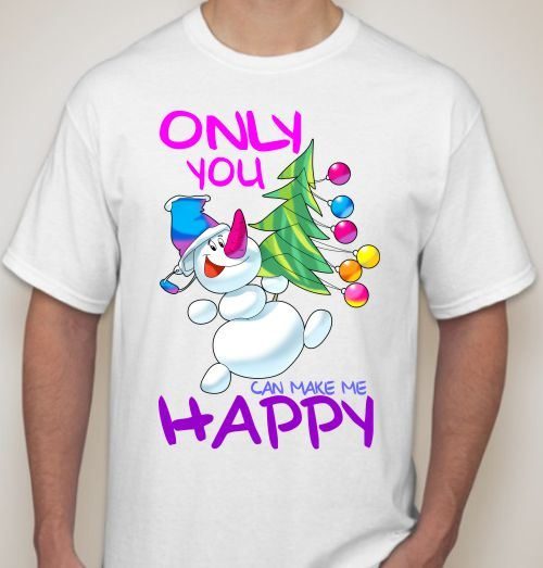 Футболка мужская Only you happy - фото
